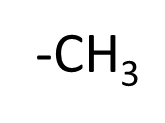 The methyl group -CH3