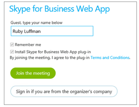 Skype For Business Lync