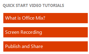 use office mix